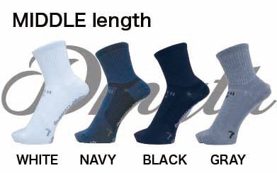 D-myth Premium - Half-cushion Arch Support Socks (HN)