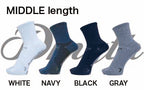 D-myth Premium - Half-cushion Arch Support Socks (HN)