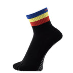 Dmyth Premium - Medium-Cut Striped Five-Toe Compression Socks